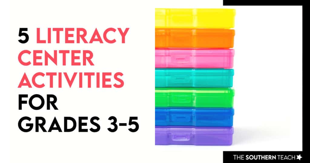 literacy center activities