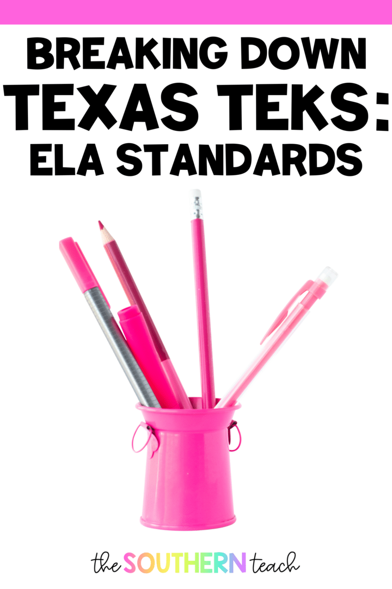 Breaking Down Texas TEKS: ELA Standards