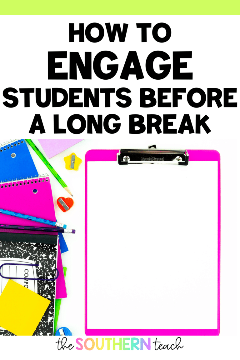 5 Ways to Engage Students Before a Long Break