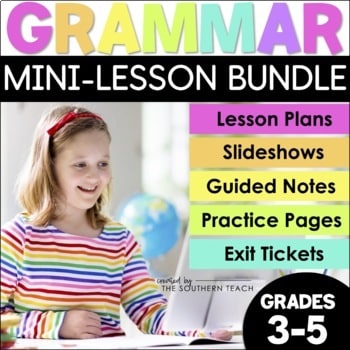 grammar mini lesson bundle