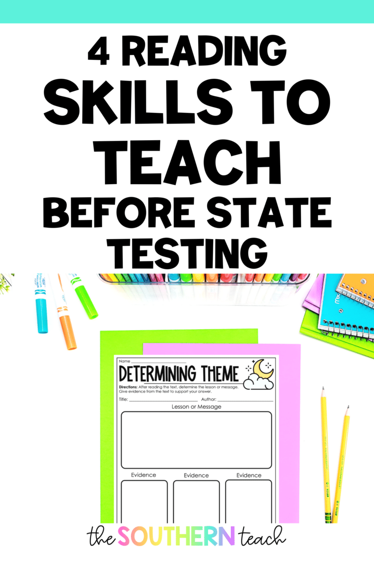 4 Important Reading Skills to Teach Before State Testing