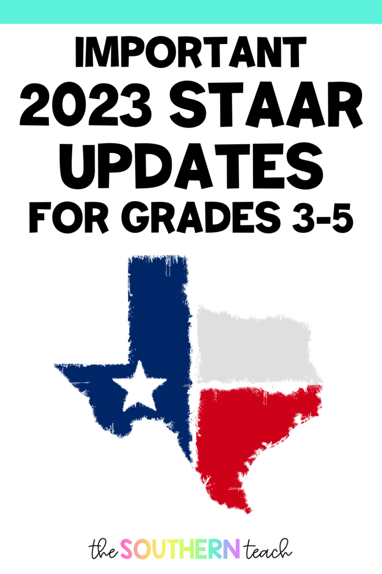 Important 2023 STAAR Updates for Grades 3-5