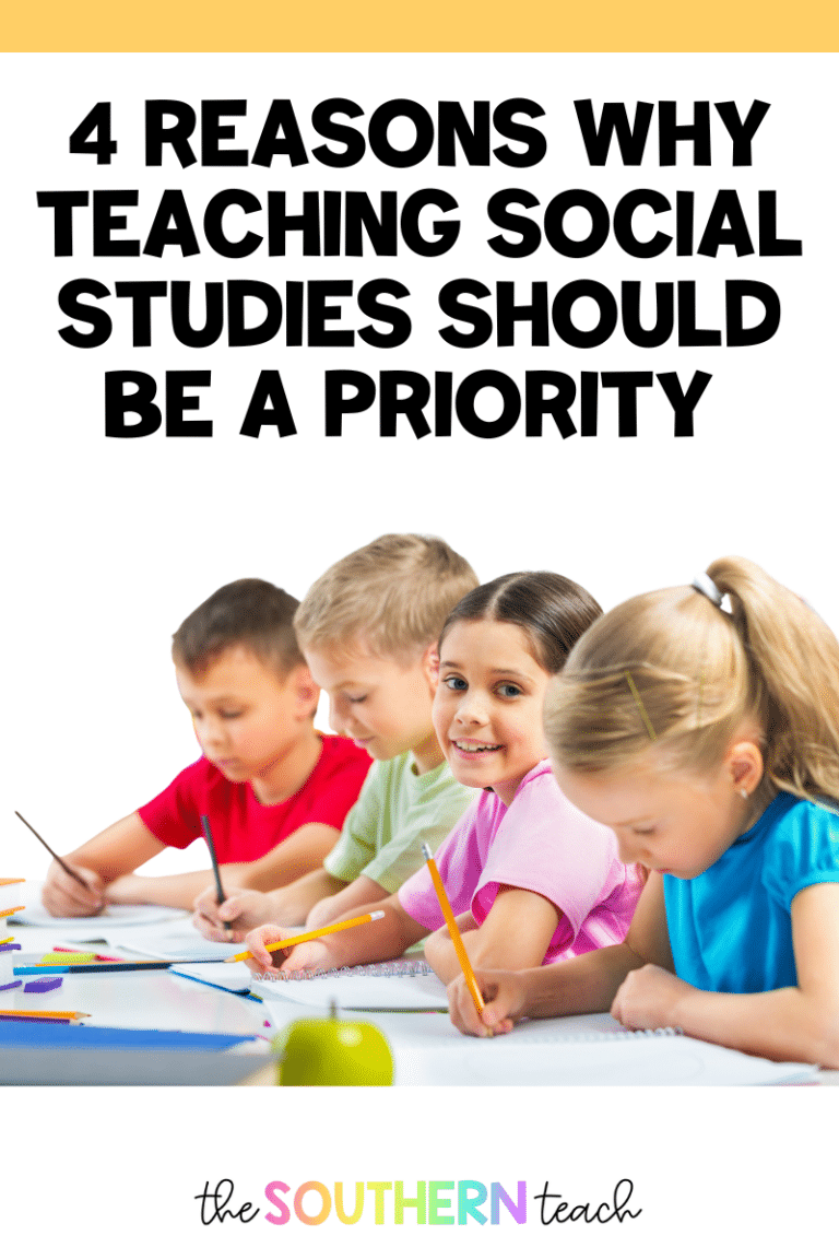 4 Reasons Why Teaching Social Studies Should be a Priority in the Classroom