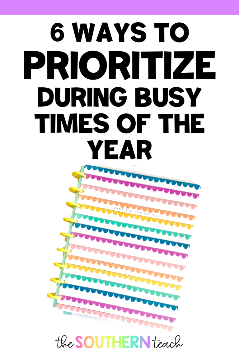 6 Ways to Prioritize During Busy Times of the Year