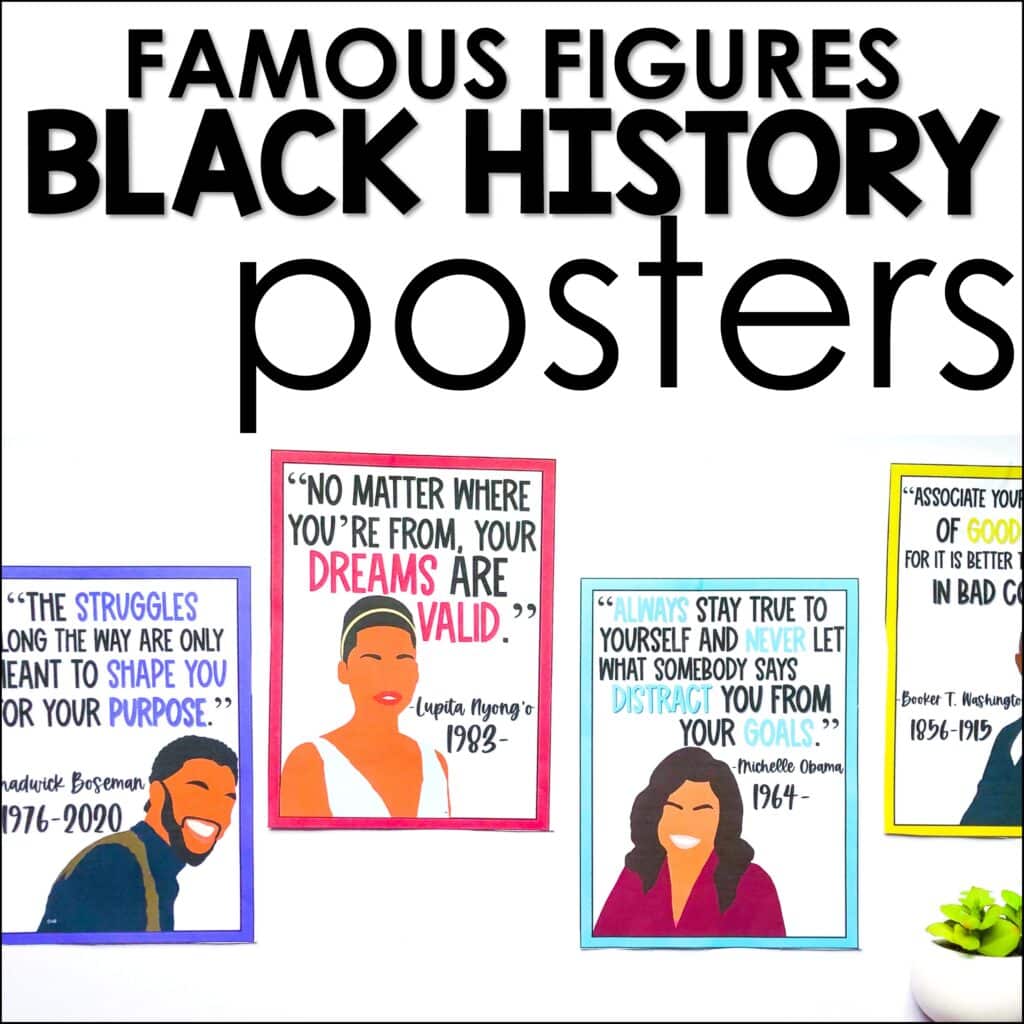 Black history month posters