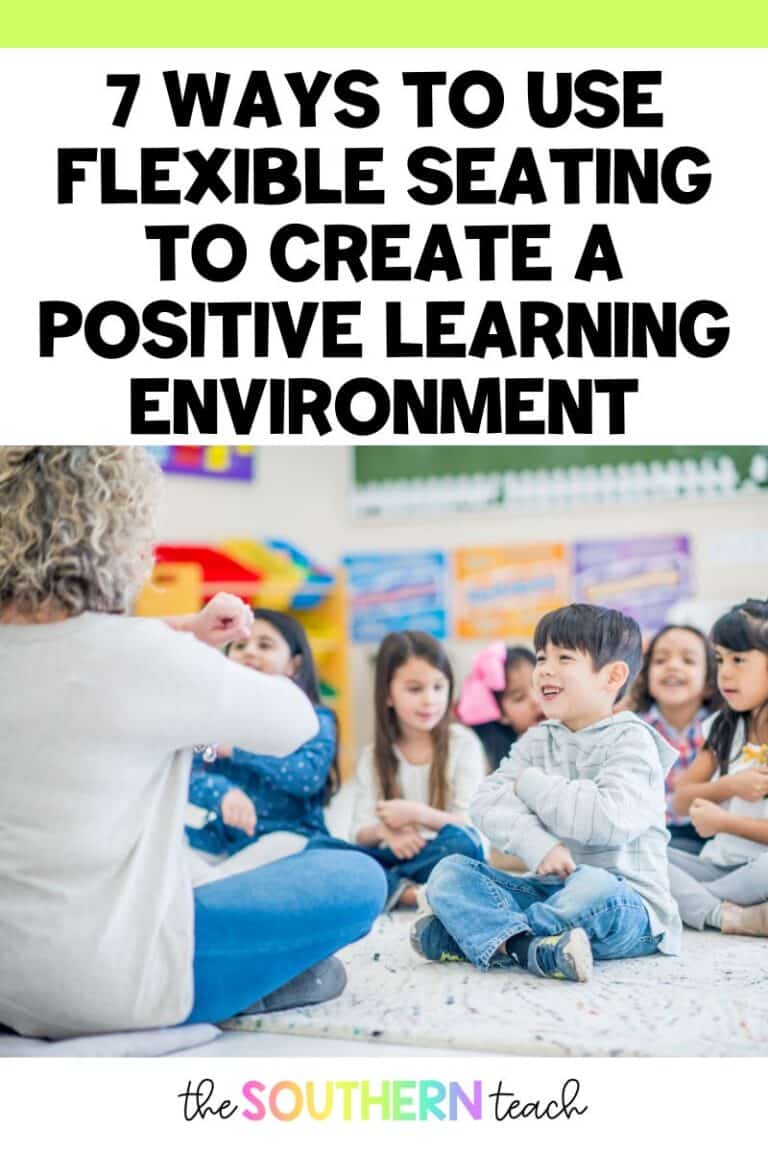 7 Ways to Use Flexible Seating to Create a Positive Learning Environment