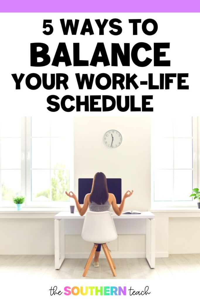 work-life balance blog post