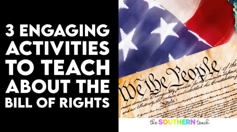 3 Engaging Activities to Teach About the Bill of Rights