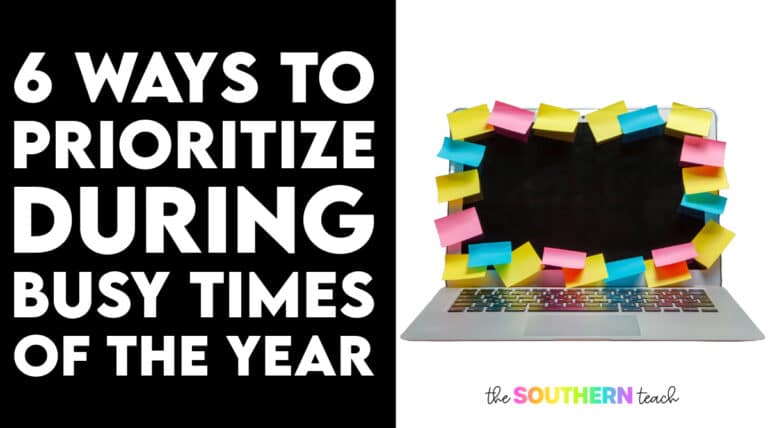 6 Ways to Prioritize During Busy Times of the Year