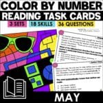may-reading-task-card