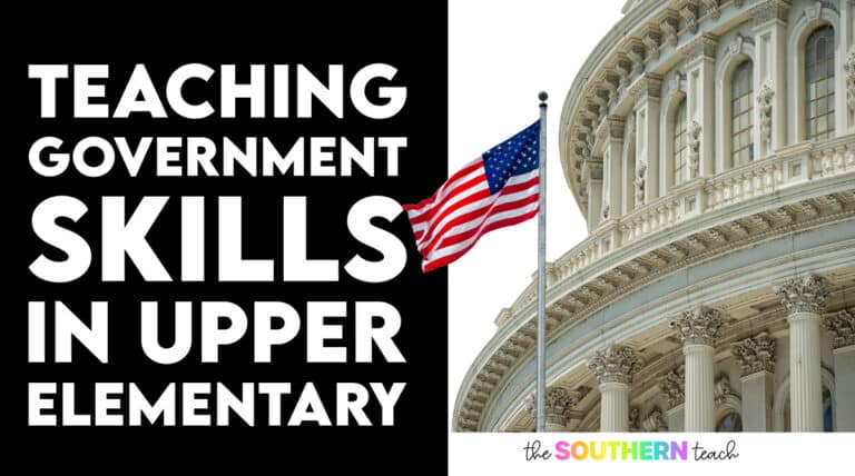 9 Tips and Activity Ideas for Teaching Government Skills in Upper Elementary